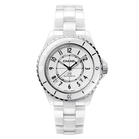 chanel j12 transparent|Chanel j12 white watch price.